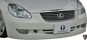 【M's】 レクサス 前期 SC430 UZZ40 (2001.4-2005.7) AIMGAIN 純VIP フロントバンパー エイムゲイン FRP 未塗装 エアロ パーツ カスタム LEXUS SC エイムガイン バンパー 交換タイプ