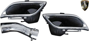 【M's】 トヨタ 後期 20 アルファード HYBRID X/G/SR (2011.11-2015.1) AIMGAIN 純VIP マフラーフィニッシャー エイムゲイン エイムガイン エアロ パーツ 社外 外装 カスタム ドレスアップ 20系 ALPHARD アルフ