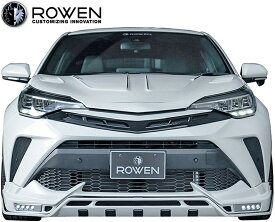 【M's】トヨタ C-HR 後期 S/S-T G/G-T (2019.10-) ROWEN マークレスグリル ABS 未塗装 ロエン ローウェン ロウェン ローエン 狼炎 トミーカイラ TOYOTA CHR CH-R ZYX11 NGX10 NGX50 エアロ フロントグリル カスタム ドレスアップ 1T041C00