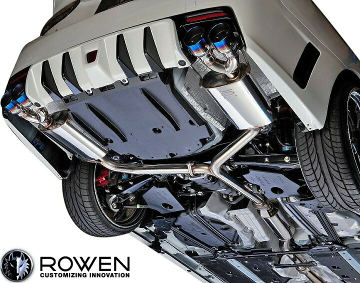 楽天市場 M S トヨタ 130 マークx G S Gr Sport 12 08 16 11 17 09 Rowen Premium01s 2 5l チタンテール エキゾースト 左右4本出し マフラー ロエン ローウェン ローエン ロウェン カスタム Mark X 130マークx Grスポーツ Grx130 Grx133 1t010z04t