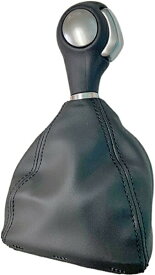 【M's】 アルファロメオ ジュリエッタ 940 (2012y-2021y) 純正品 シフトノブ (ブラックレザー/ブラックステッチ) 正規品 パーツ 部品 消耗品 補修 内装品 純正 正規 新品 アルファ Alfa Romeo Giulietta 46313789