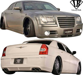 【M's】 クライスラー 300 / 300C / SRT8 前期 後期 (2005y-2010y) LB★PERFORMANCE エアロキット 4点／／ FRP 未塗装 Liberty Walk リバティーウォーク リバティウォーク リバティー リバティ フルキット フルエアロ エアロセット エアロ パーツ CHRYSLER