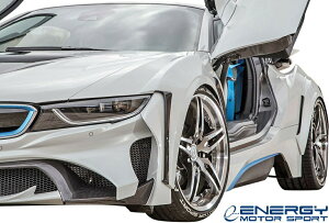 yM'sz BMW i8 I12/I15 ( 2014y- ) ENERGY MOTOR SPORT X^_[hGfBV _Ngt I[o[tF_[Lbg O / E 4PCS ^^ FRP h GiW[[^[X|[c GA p[c GNXe
