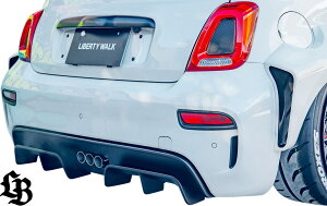 yMfszAog595 ABARTH595 ^ (2017.2-) LB-WORKS x Abas Works AfBt[U[ FRP LIBERTY WALK oeB[EH[N GA p[c i O O  JX^ hXAbv tBAbg FIAT A