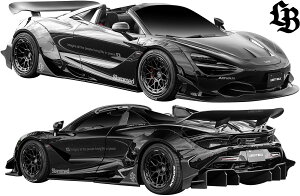 yM'sz Mclaren }N[ 720S (2017y-2023y) LB-WORKS Rv[g{fBLbg 7_ Dry Carbon J[{ oeB[EH[N oeBEH[N Zbg Lbg tGA tLbg GA p[c 
