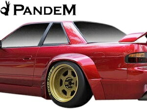 yM'szY S13 VrA 1988-1993 PANDEM Ver.4 AtF_[ E Б+125mm FRP h pf Lbg GA p[c i O JX^ Poj Pbgoj[ jbT NISSAN 13 SILVIA V4 o[
