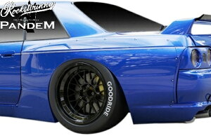 �yM's�z R32 �X�J�C���C�� GT-R (1989.8-1994.12) PANDEM V1.0 ���A�t�F���_�[ �I�[�o�[�t�F���_�[ 4pcs ���E (�Б�+60mm) �p���f�� ���P�b�g�o�j�[ ���P�o�j Rocket Bunny TRA���s �G�A�� �p�[�c ���i �ЊO �J�X