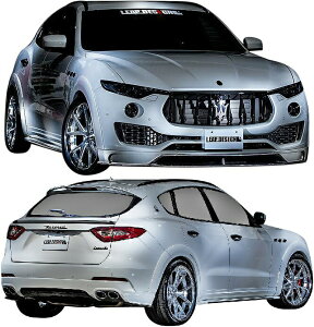 【M's】 マセラティ レヴァンテ (2016y-) LEAP DESIGN フルキット 5点 // FRP製 未塗装 リープデザイン エアロ パーツ MASERATI Levante レバンテ フルエアロ エアロキット セット SET KIT カスタム シンプ