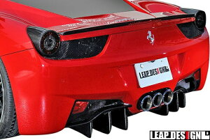 �yM's�z �t�F���[�� 458�C�^���A (2009y-2015y) LEAP DESIGN ���A�f�B�t���[�U�[ �^�^ �J�[�{�� CARBON ���h�� ���[�v�f�U�C�� �G�A�� �p�[�c �J�X�^�� �V���v�� �O�� ���� Ferrari 458 458Italia �t�F���[��458 