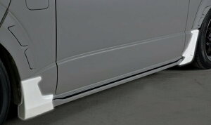 【M’s】 トヨタ 200 ハイエース 7型 ナロー GDH/TRH20# (2022.4-) ROWEN サイドスパッツ 左右 4P ロェン ロウェン エアロ パーツ カスタム エクステリア ドレスアップ 外装 部品 改造 社外 狼炎 ローウ