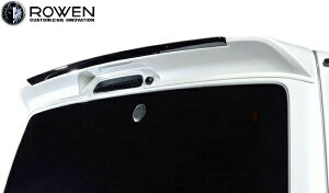 【M’s】 トヨタ 200 ハイエース 7型 ナロー GDH/TRH20# (2022.4-) ROWEN ルーフスポイラー ロェン ロウェン エアロ パーツ カスタム 外装 部品 改造 社外 狼炎 ローウェン ローエン 200系 HIACE 200ハイエ