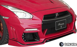 �yM's�z ���Y R35 GT-R ���� (2010.12 - 2016.06) ROWEN �t�����g�X�|�C���[ FRP ���F�� ���E�F�� �T�� �g�~�[�J�C�� �G�A�� �p�[�c ���i �ЊO�i �O�� ���� �J�X�^�� 35 GTR NISSAN �j�b�T�� ���[�E�F�� ���[�G