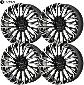 �yM's�z 40�n �A���t�@�[�h (2023.6-) ROWEN Flamme Ignite 20�C���` �z�C�[�� 4�{ �Z�b�g 1�䕪 (�u���b�N/�|���b�b�V��) 20 x 8.5J +42 5-120 ���F�� ���E�F�� �ЊO �p�[�c ���i �V�^ ���s ����� �J�X�^�� �h