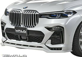 【M's】 G07 BMW X7 M-SPORT 35d M50i 前期 (2019.06-) WALD SPORTS LINE フロントスポイラー ／／ ヴァルド バルド エアロ パーツ カスタム ビーエムダブリュー エックスセブン エムスポーツ Mスポーツ M SPORT SAV SUV フロント ハーフスポイラー リップスポイラー