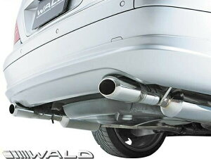 【M's】 W215 C215 ベンツ CLクラス (1999y-2005y) WALD Executive Line D.T.M SPORTS 左右2本出し マフラー (OVAL120×2) ヴァルド バルド エアロ パーツ カスタム 外装 改造 メルセデス CL500 CL600 2ドア クーペ 前期