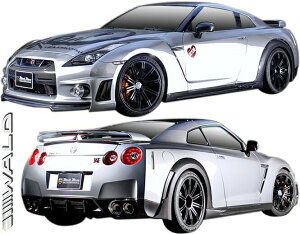 yM'sz Y R35 GT-R (H19.12-H22.10) WALD SPORTS LINE BLACK BISON EDITION tGA 5_ ^^ FRP h @h oh GA p[c Zbg tLbg GALbg {fBLbg JX^ ЊOi 
