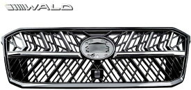 【M’s】 300 ランドクルーザー ランクル FJA300 VJA300W (R3.8-) WALD BLACK BISON フロントグリル (艶有りブラック) ヴァルド バルド ABS エアロ キット カスタム 改造 社外 外装 パーツ 部品 正規 新型 現行型 300ランクル 300系 LAND CRUISER ラジエーターグリル