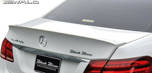 【M’s】 W212 ベンツ Eクラス セダン 後期 (2013.5-2016.7) WALD BLACK BISON トランクスポイラー FRP ヴァルド バルド ブラックバイソン エアロ パーツ カスタム 外装 部品 社外 BENZ E220 E250 E300 E350 E400 E550