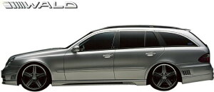 【M’s】 S211 W211 ベンツ Eクラス ステーションワゴン (2002y-2009y) WALD BLACK BISON サイドステップ 左右 ヴァルド バルド ブラックバイソン エアロ パーツ カスタム 外装 部品 社外 メルセデス BENZ