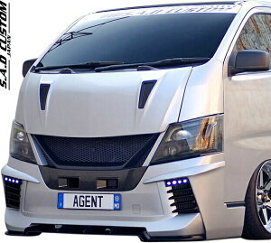 yM'sz NISSAN NV350 Lo 2^ i[ ( W{fBp ) S.A.D CUSTOM JAPAN AGENT tglIn[tX|C[ ^^ FRP G[WFg GA p[c O SADJX^Wp S A D JX^ W