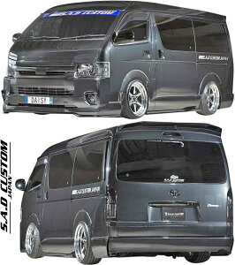 yM'sz g^ 200n 4^ nCG[X ( Ch{fB[p ) S.A.D CUSTOM JAPAN Daisy tGA 3_ ^^ FRP GA p[c GALbg Zbg SET KIT JX^ hXAbv  O TOYOTA HIACE 200n