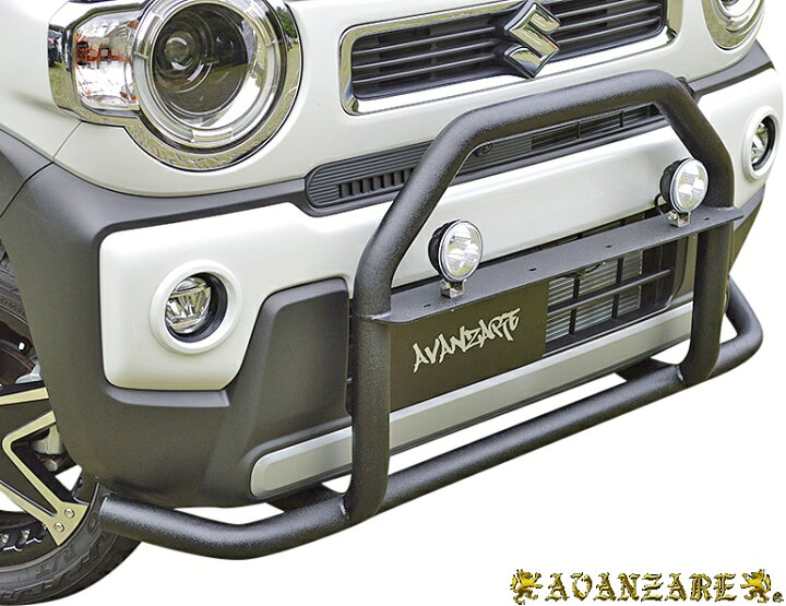 ハスラー バンパー ガード Amazon co jp ハスラー フロントバンパー 