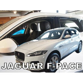 【M's】ジャガー F-Pace DC SUV (2015-) HEKO ドアバイザー / サイドバイザー 1台分 ( フロント + リア ) 社外品 ヘコ フロントバイザー リアバイザー 雨よけ ダーク スモーク セット パーツ 部品 外装 JUGUAR Fペース 4582626810844 318309