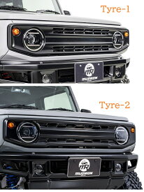 【M's】 ジムニーシエラ JB74W (2018.7-) AIMGAIN MUDRON SPORT フロントグリル FRP 未塗装 エイムゲイン マッドロン スポーツ エアロ パーツ 部品 外装 社外 カスタム ドレスアップ エクステリア 74ジムニー JB74 ジムニー シエラ ラジエーター グリル