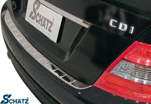 【M’s】 W204 ベンツ AMG Cクラス セダン 前期 (2007y-2011y) SCHATZ シェッツ バンパープロテクター カスタム エアロ パーツ 部品 外装 外観 改造 社外 メルセデス C180 C200 C250 C350 C63 トランク リア リ