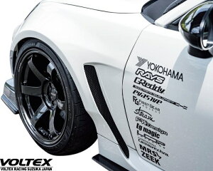 yMfsz g^ GR86 ZN8 Xo BRZ ZD8 (2021y-) VOLTEX STREET VERSION II tgI[o[tF_[ E (+40mm) FRP {ebNX GA p[c JX^  O i V^ s Xg[go[W