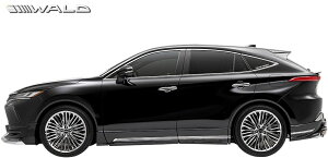 【M's】 80系 ハリアー MXUA80 MXUA85 (2020.5-) WALD EXECUTIVE LINE サイドステップ 左右 ABS ヴァルド バルド エアロ パーツ 部品 外装 社外 新型 現行 80ハリアー 新型ハリアー カスタム ドレスアップ エク