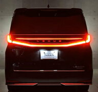 【M's】 レクサス LM500h TAWH15W (2023.10-) Junack LEDトランスワードイルミネーション リア LEXUSロゴ…