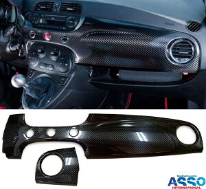 �yM�fs�z FIAT �t�B�A�b�g 500 (�V���[�Y3�ȑO�Ή�) ASSPIDE �J�[�{���C���e���A 2P (���n���h���ԗp) �p�[�c ���i �ЊO�i �����i �J�X�^�� �h���X�A�b�v �A�b�\�C���^�[�i�V���i�� ASSO INTERNATIONAL �C