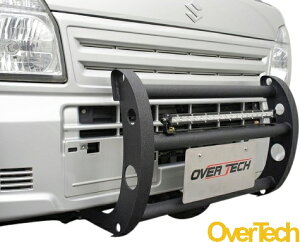 【M's】 キャリィ DA63T (2002.5-2013.8) OverTech フロント ワイルドプッシュバー 社外 オーバーテック パーツ 部品 外装 カスタム ドレスアップ エクステリア SUZUKI CARRY スズキ 63キャリィ キャリー 軽