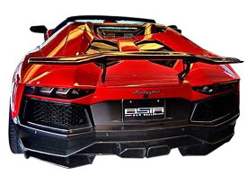 【M's】ランボルギーニ アヴェンタドール LB パフォーマンス エアロ リア ウイング Ver.1 ／／ R リヤ ウィング ／ LB☆WORKS ／ Lamborghini Aventador Body kit FRP リバティウォーク 単品