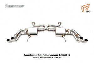 �yM's�zLamborghini �E���J�� LP610-4 / LP580-2 �p Innotech Performance Exhaust�А� �σo���u�}�t���[ �����{���M�[�j Huracan �C�m�e�b�N LP610_1 �ЊO�i �� IPE ���i�� �G���Y ��l�C �V�i