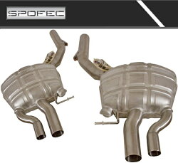 【M's】ROLLSROYCEレイス(2013.4y-)6.6NOVITEC製SPOFECエキゾーストマフラー(FC無)//ロールスロイスWraithノビテック製(No:R111111)エ受注ノヴィ高品質新品