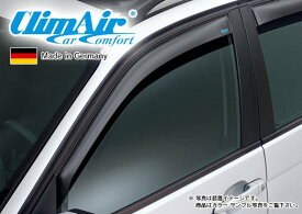 【M's】VW アップ （12y-）5ドア climAir社製 フロント ドアバイザー サイドバイザー (左右) // フォルクスワーゲン UP！ クリムエアー 400707 社外品 前 F ウィンドウ ドイツ 安 高品質 エムズ 大人気 新品