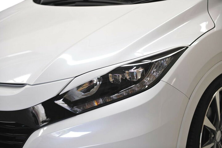 楽天市場 M S ホンダ ヴェゼル アイライン Abs製 未塗装 ヘッドライトガーニッシュ Honda Vezel Noblesse ノブレッセ エムズパーツshop 楽天市場店