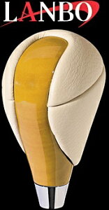 【M's】トヨタ ノア/ヴォクシー 70系 ZRR70/75(2007y-2014y)LANBO製 シフトノブ Rタイプ (ライトオーク)//社外品 ランボ TOYOTA NOAH VOXY 70ノア 70ヴォクシー ノア70 ヴォクシー70 ボクシー70 ウォールナッ