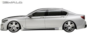 【M's】G12 BMW 7シリーズ(2015y-)WALD Black Bison サイドステップ 左右 (ロング用)//FRP製 ヴァルド バルド エアロ パーツ 未塗装 受注生産品