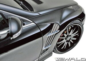【M's】W216 ベンツ CLクラス 前期(2006y-2010y)WALD Black Bison Edition スポーツフェンダーダクト//C216 CL550 CL600 クーペ FRP ヴァルド バルド エアロパーツ ブラックバイソン エアロ 未塗装 受注生産品