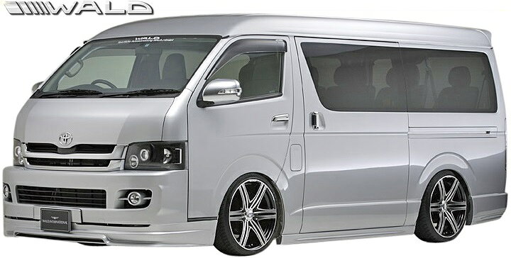 楽天市場】【M's】トヨタ 210 ハイエース 1/2型 ワイドロング用(H16.8-H22.7)WALD EXECUTIVE LINE V2 フロントスポイラー/KDH210 TRH210 200系 レジアスエース FRP ヴァルド バルド リップスポイラー エアロ 200ハイエース ハイエース200 HIACE : エムズパーツshop 楽天 ...