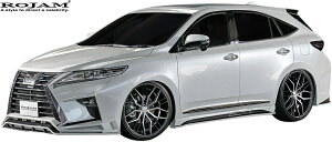 【M's】トヨタ ハリアー 60系 後期 (2017/6-) ROJAM IRT GENIK エアロ 2点キット (F+R/LEDレス.Ver) FRP 未塗装 ロジャム エアロ エアロキット エアロセット バンパー 一体型 TOYOTA HARRIER 60ハリアー ハリアー6