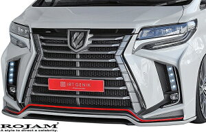 yM'szg^ At@[h 30n  (2018/1-) ROJAM IRT GENIK tgop[X|C[(LED.ver) FRP W GA tgX|C[ op[ TOYOTA ALPHARD At@[h30 30At@[h 