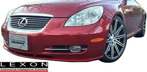 【M's】レクサス SC430 (2005/08-2010/03) LEXON フロントリップスポイラー レクソン LEXUS SC レクサスSC UZZ40 社外品 フロントスポイラー 未塗装