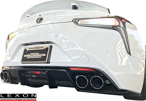 【M's】レクサス LC500/LC500h (2017/03-) LEXON リアアンダーディフューザー//LEXUS LC URZ100 GWZ100 レクソン エアロ エアロパーツ レクサスLC レクソンLC リヤアンダーディフューザー リアディフューザ