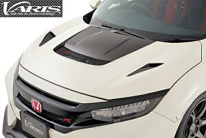 【M's】ホンダ シビック TYPE-R FK8 (2017.9-) VARIS クーリングボンネットフード FRP製 レインガード付属 バリス エアロ エアロパーツ HONDA CIVIC タイプR ボンネットフード 社外品 未塗装 VBHO-105F