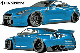 【M's】NISSAN R35 GT-R PANDEM ワイドボディキット 9点 (ダックテールウイング仕様)／／FRP製 TRA京都 パンデム ロケットバニー ロケバニ エアロ エアロキット セット フルキット フルエアロ ワイドフェンダー オーバーフェンダー ニッサン 日産 スカイライン GTR