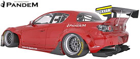 【M's】マツダ MAZDA RX-8 後期 SE3P (2008y-2012y) PANDEM リアフェンダー(片側約80mmワイド)／／RX8 FRP製 TRA京都 パンデム エアロ ロケットバニー ロケバニ ワイドフェンダー オーバーフェンダー